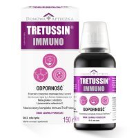 DOMOWA APTECZKA Tretussin Immuno o smaku czarnej porzeczki, 150ml