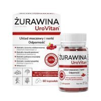 DOMOWA APTECZKA UroVitan żurawina, 60 kaps.