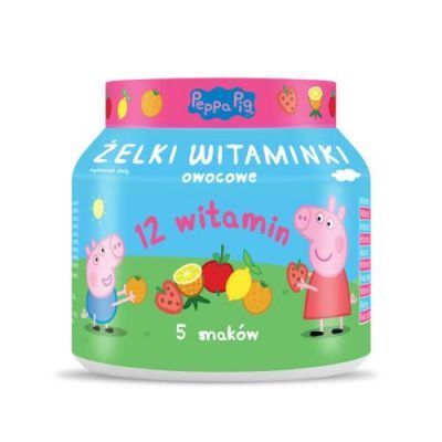 DOMOWA APTECZKA Żelki witaminki świnka Peppa, 180g