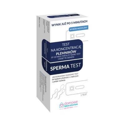Domowe Laboratorium Test na koncentracje plemników Sperma Test, 1 szt.
