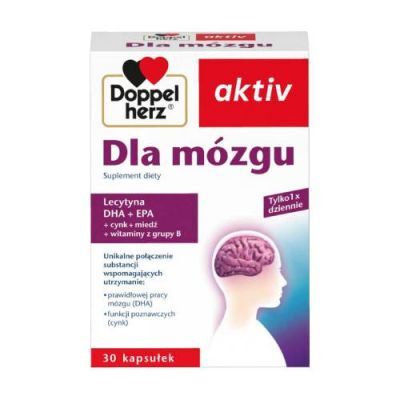 DOPPELHERZ AKTIV Dla mózgu, 30kaps.