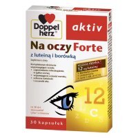 DOPPELHERZ AKTIV NA OCZY FORTE 30 kapsułek
