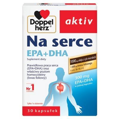 DOPPELHERZ AKTIV Na serce EPA+DHA 30 kapsułek