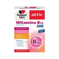 Doppelherz aktiv Witamina B12 500, 30 tabl.
