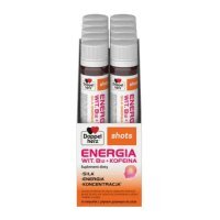 Doppelherz shots Energia Witamina B12 + Kofeina, 10 ampułek