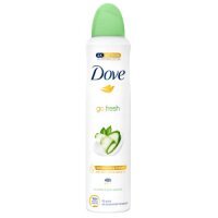 Dove Go Fresh Antyperspirant dla kobiet w sprayu Cucumber &amp; Green Tea, 250 ml