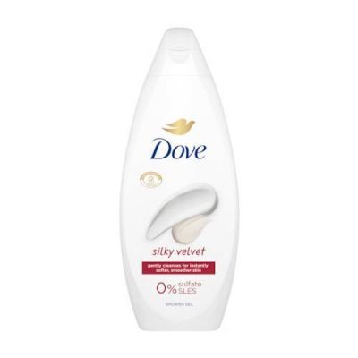 DOVE Silky Velvet Żel pod Prysznic, 450 ml