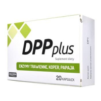 DPP PLUS (COMPLEX) enzymy trawienne 20 kapsułek,wzdęcia