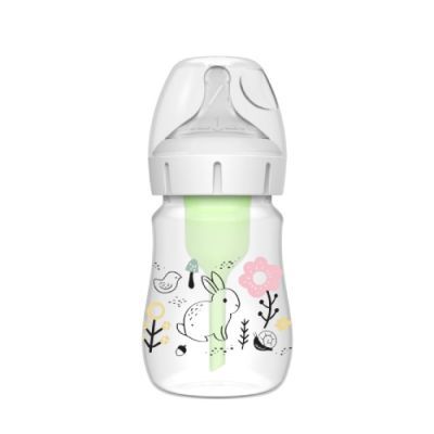 Dr Brown's Butelka antykolkowa Options+ 0m+ szeroka szyjka Las 150ml