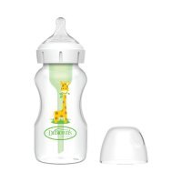 Dr Brown's Butelka antykolkowa Options+ szeroka szyjka 3m+ Żyrafa 270ml