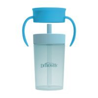 Dr Brown's Kubek ze słomką i niekapek 360° z uchwytami 9m+ 300ml