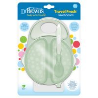 Dr Brown's Miseczka z łyżeczką do karmienia w podróży