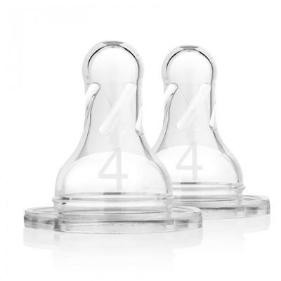 Dr Brown's Smoczki do butelki Options poziom 4 9m+, 2 szt.