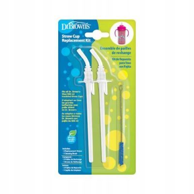 Dr Brown's Wymienne słomki do kubka termicznego (300ml), 2szt.