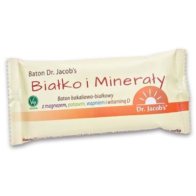 Dr. Jacob's Baton Białko i Minerały Baton bakaliowo-białkowy, 70 g
