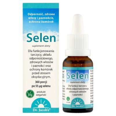 Dr. Jacob's Selen krople, 20 ml