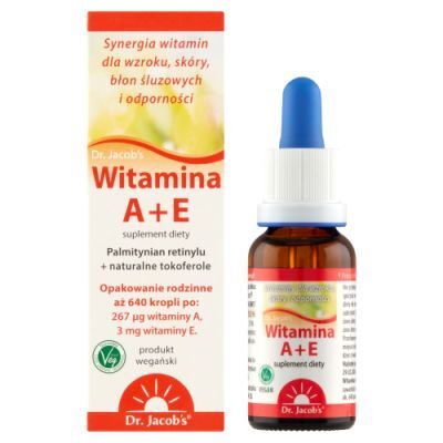 Dr. Jacob's Witamina A+E, 20 ml