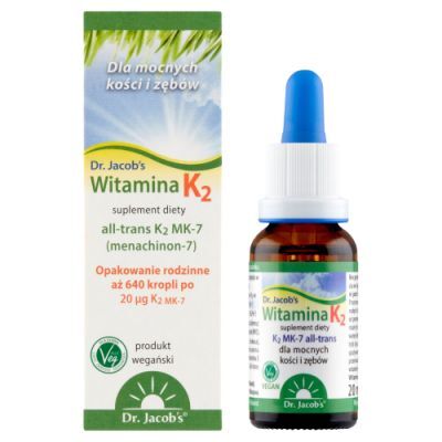 Dr. Jacob's Witamina K2, 20 ml