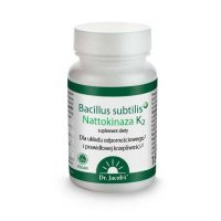 DR JACOBS Bacillus subtilis + Nattokinaza K2 60 kapsułek