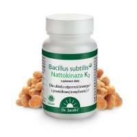 DR JACOBS Bacillus subtilis + Nattokinaza K2 60 kapsułek
