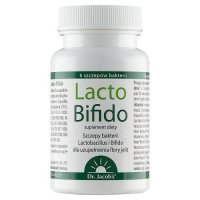 Dr. Jacob's LactoBifido, 90 kaps.