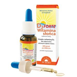 DR JACOBS Witamina D3 FORTE 2000 j.m.krople 20 ml