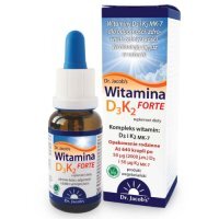 Dr. Jacob's Witamina D3 K2 Forte, 20ml