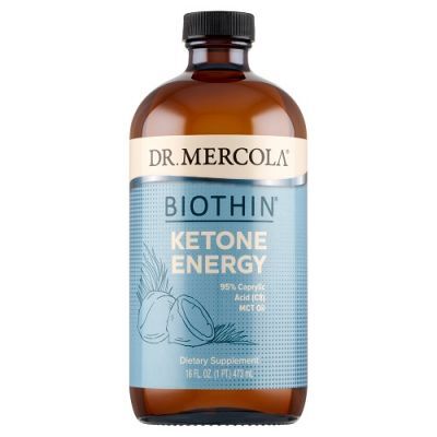DR MERCOLA KETONE ENERGY MCT - olej z kwasem kaprylowym 473 ml