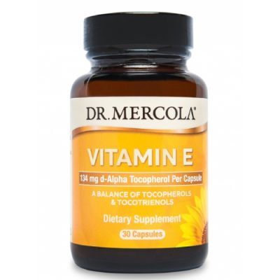 DR. MERCOLA Witamina E, 30 kaps.