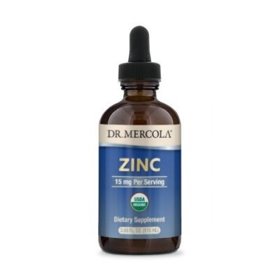 Dr Mercola Zinc Liquid Drops Cynk w kroplach, 115 ml