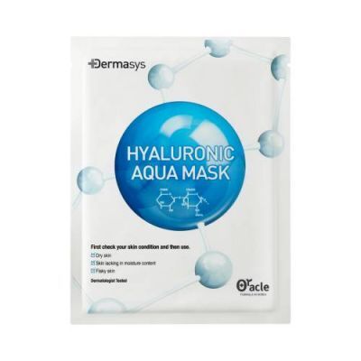 Dr. Oracle Dermasys Hyaluronic Aqua Mask Nawilżająca maska do twarzy z kwasem hialuronowym i aloesem, 25 g