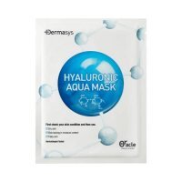 Dr. Oracle Dermasys Hyaluronic Aqua Mask Nawilżająca maska do twarzy z kwasem hialuronowym i aloesem, 25 g