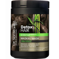 DR SANTE DETOX HAIR Maska do włosów regenerująca z węglem bambusowym 1000 ml