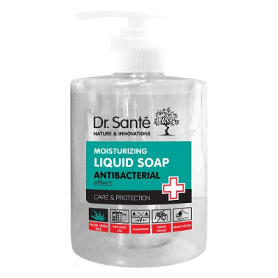 DR SANTE Nawilżające mydło w płynie antybakteryjne ALOES 500 ml