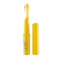 Dr Scott Szczoteczka pulsacyjna dla dzieci miękka żółta, 1 sztuka