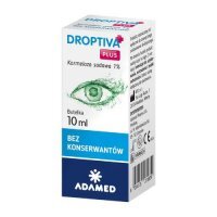 DROPTIVA PLUS krople nawilżające do oczu, 10 ml