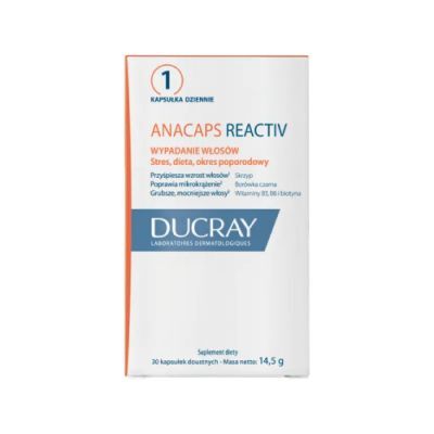 Ducray Anacaps Reactiv, 30 kaps.