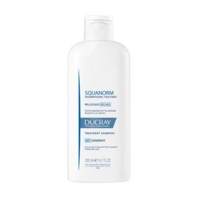 DUCRAY SQUANORM Szampon na łupież suchy, 200ml