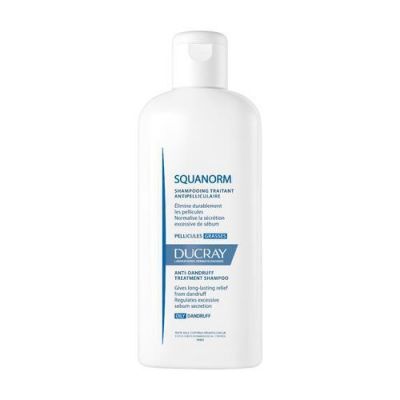 DUCRAY SQUANORM szampon przeciwłupieżowy łupież tłusty 200 ml