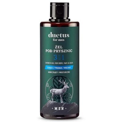DUETUS for Men Nawilżający żel pod prysznic dla mężczyzn, 300 ml