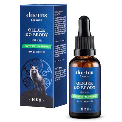 DUETUS for Men Olejek do brody odżywczy, 30 ml