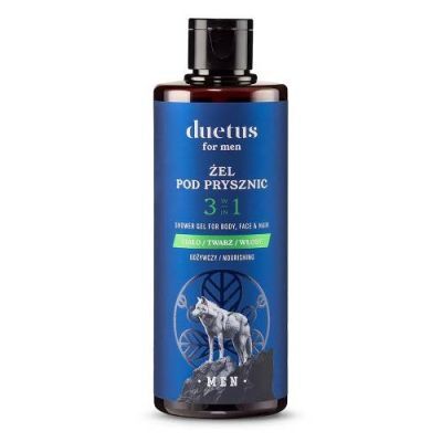 DUETUS for Men Żel pod prysznic 3w1 Odżywczy, 300 ml