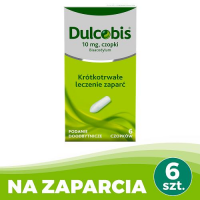 DULCOBIS 10 mg 6 czopków