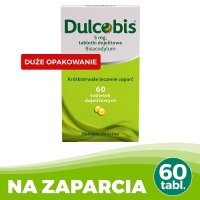DULCOBIS 5 mg 60 tabletek dojelitowych
