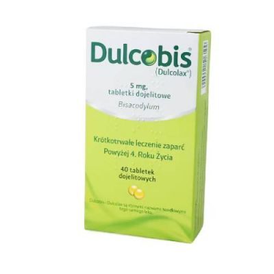 DULCOBIS 5mg, 40 tabletek (INPHARM)