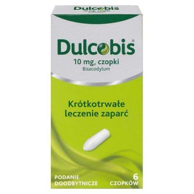 Dulcobis czopki doodbytnicze 0,01 g, 6 czopków