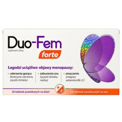 Duo-Fem Forte, 28 tabl. na dzień + 28 tabl. na noc