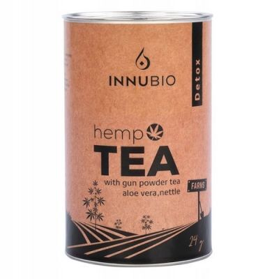 DUOLIFE INNUBIO Hemp Tea Detox 30 x 0,8 g DATA WAŻNOŚCI 30.07.2024