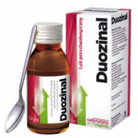 Duozinal syrop na alergię dla dzieci wzbogacony w wapno - 150 ml KRÓTKA DATA 31.05.2026
