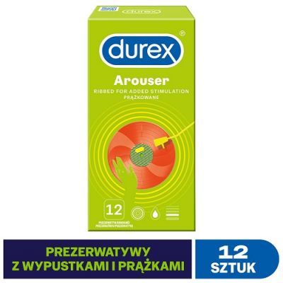DUREX AROUSER prezerwatywy 12 sztuk